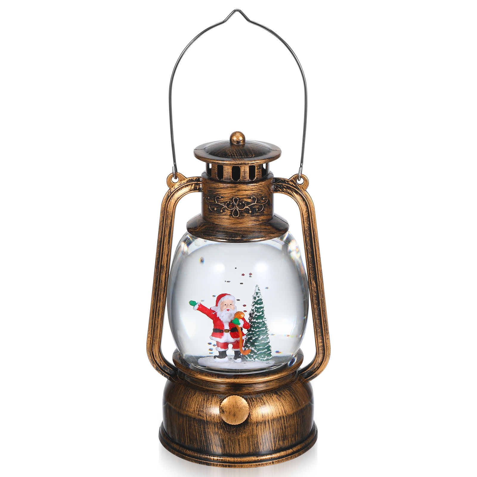 Snow Globe Musical - كرة ثلجية موسيقية مضيئة على شكل