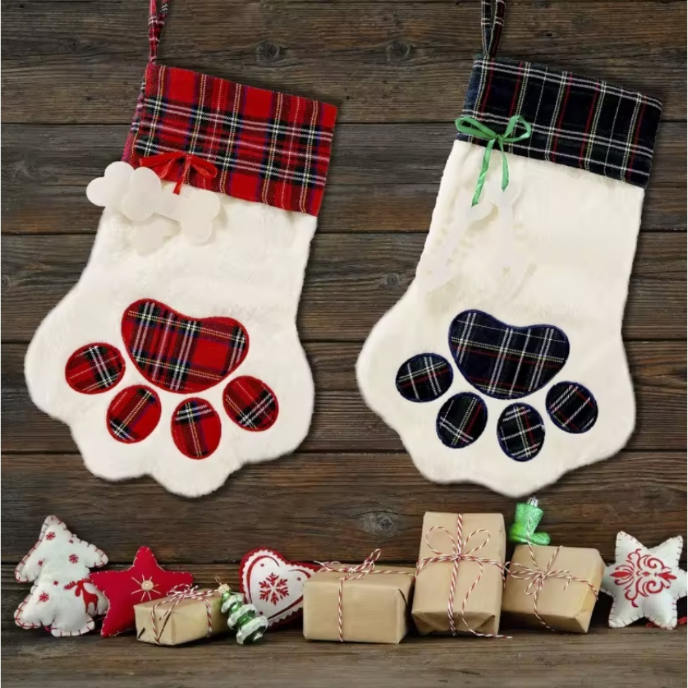 Christmas Stocking Hanging - عيد الميلاد الجوارب السنة الجديدة زينة