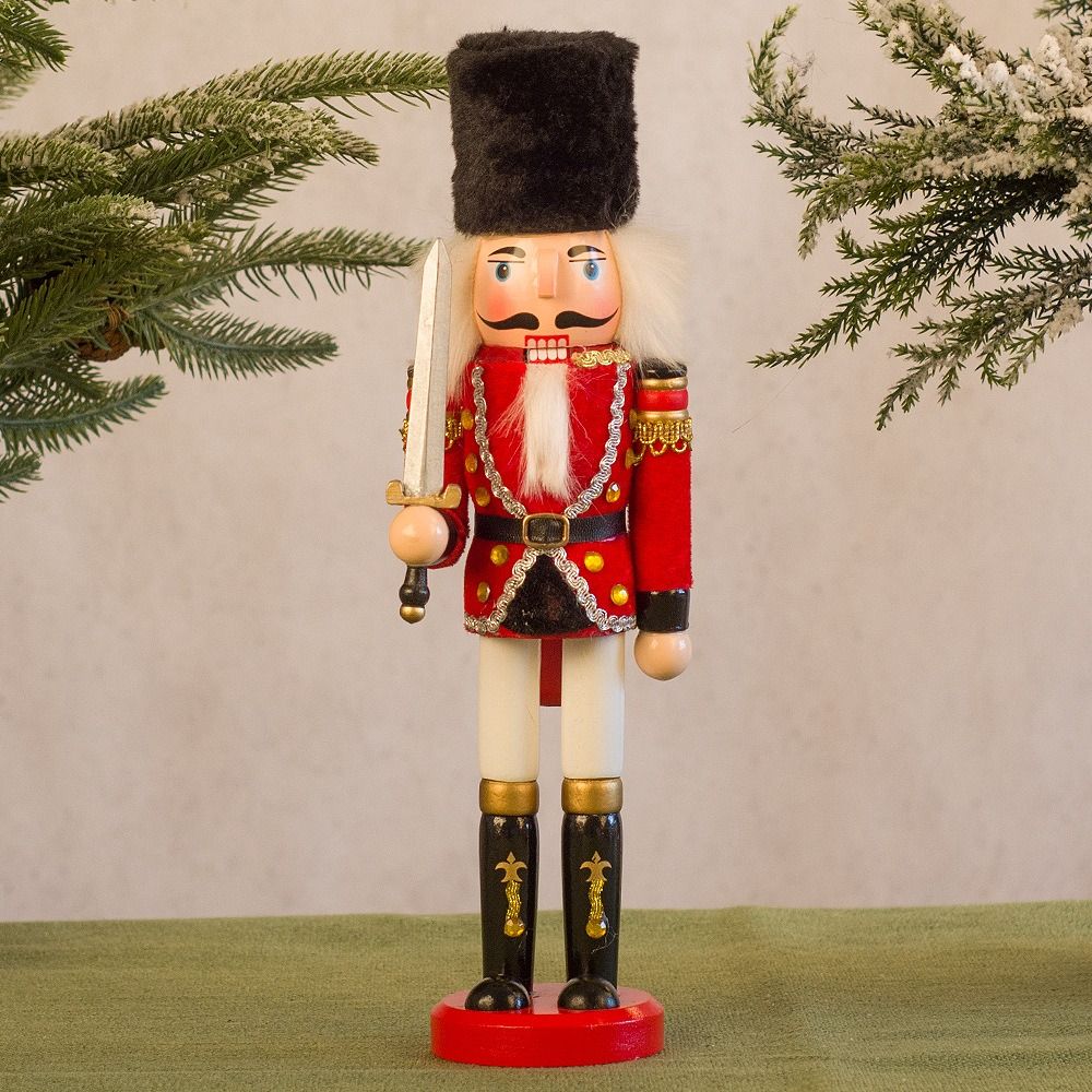 Nutcracker Figurine - عيد ميلاد سعيد خمر عيد الميلاد