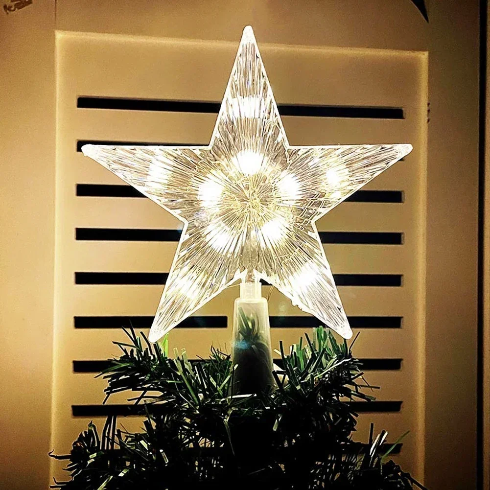 15 سنتيمتر LED شجرة عيد الميلا - مراجعة Star Tree Topper وسعره