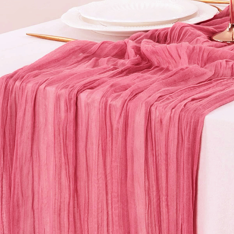 الأحمر الجدول عداء الشاش الزفا - مراجعة Christmas Table Runner وسعره