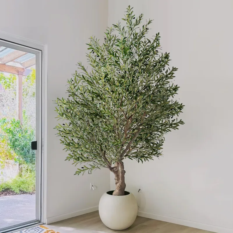 شجرة زيتون صناعية كبيرة واقعية - مراجعة Christmas Tree Artificial وسعره