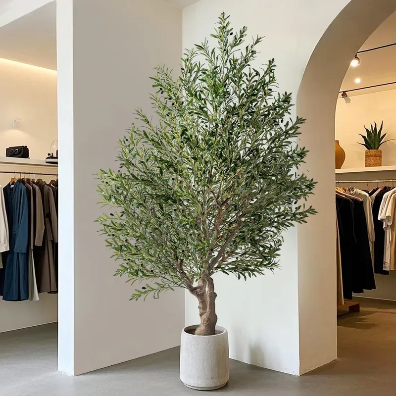 شجرة زيتون صناعية كبيرة واقعية - مراجعة Christmas Tree Artificial وسعره