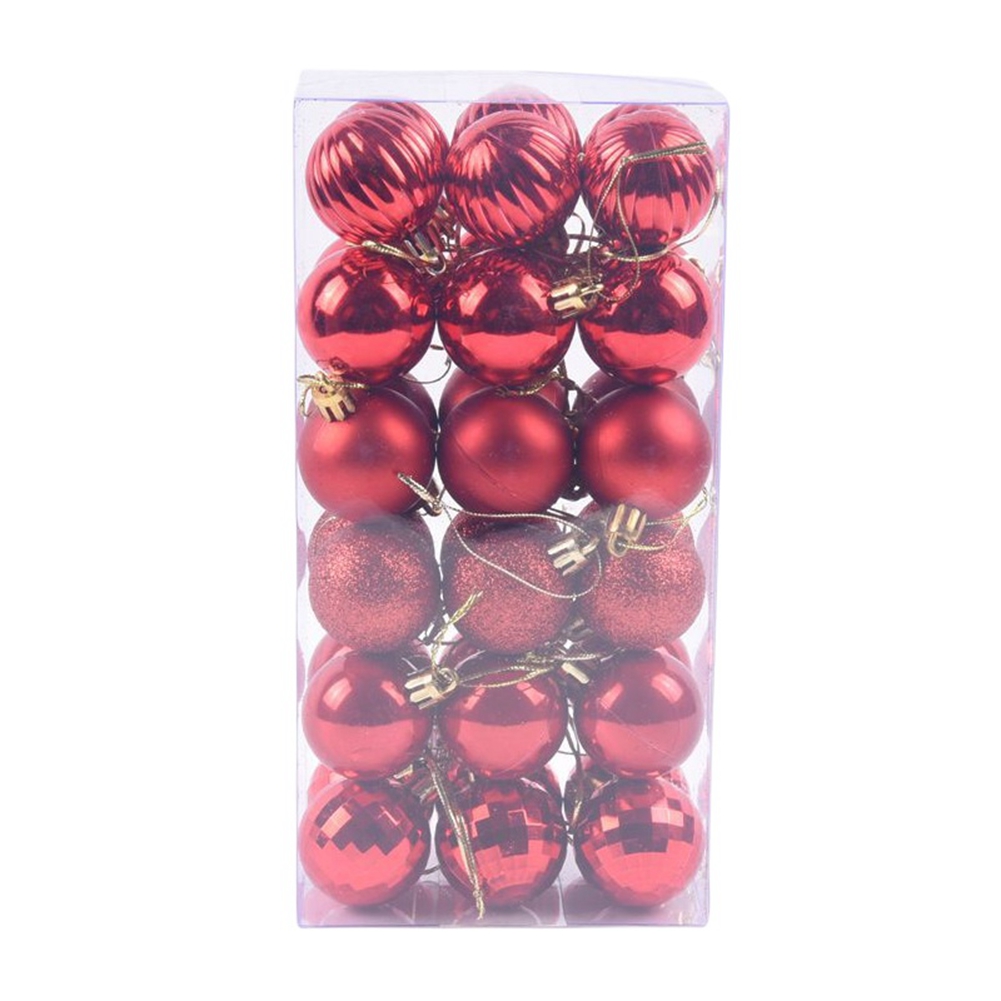 مجموعة زينة شجرة عيد الميلاد ا - مراجعة Ornament Ball Set وسعره