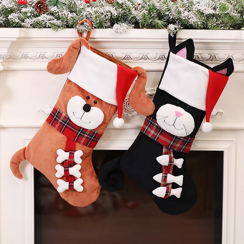 جوارب عيد الميلاد ثلاثية الأبع - مراجعة Christmas Stocking Hanging وسعره
