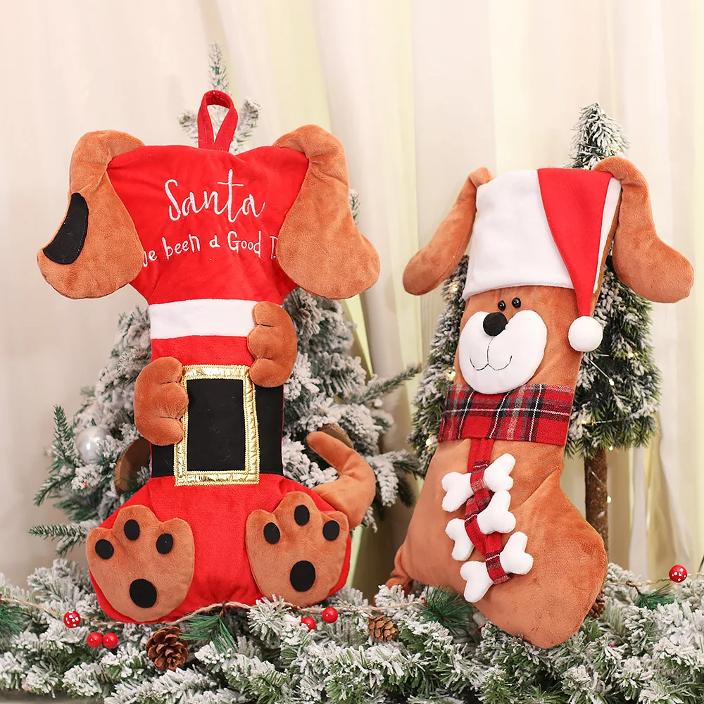 جوارب عيد الميلاد ثلاثية الأبع - مراجعة Christmas Stocking Hanging وسعره