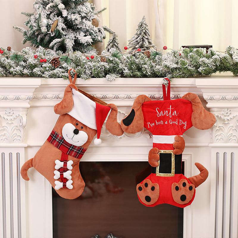 جوارب عيد الميلاد ثلاثية الأبع - مراجعة Christmas Stocking Hanging وسعره