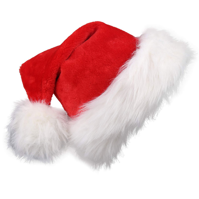 قبعة سانتا كلوز لعيد الميلاد،  - مراجعة Santa Hat Plush وسعره