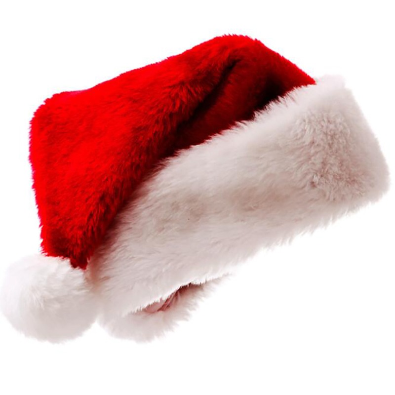 قبعة سانتا كلوز لعيد الميلاد،  - مراجعة Santa Hat Plush وسعره