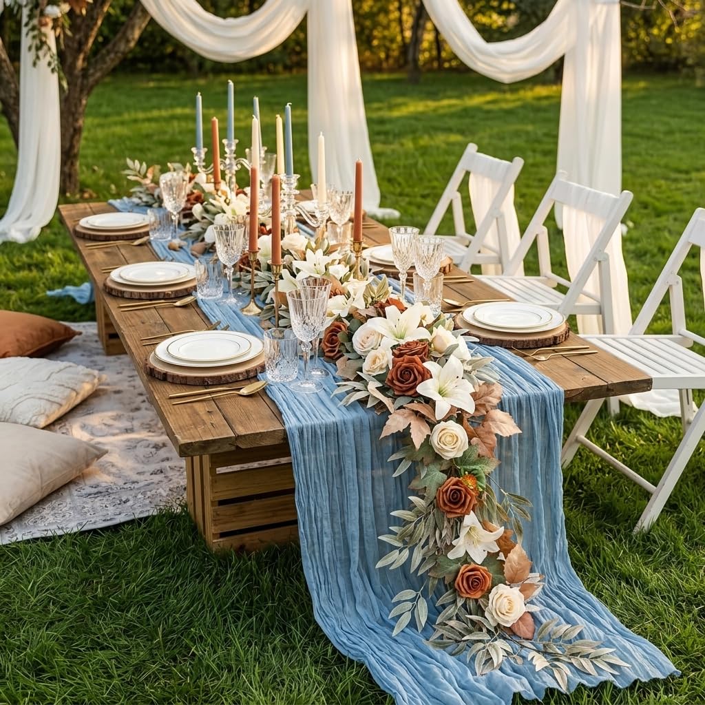 مجموعة من 10 مفارش طاولة من ال - مراجعة Christmas Table Runner وسعره