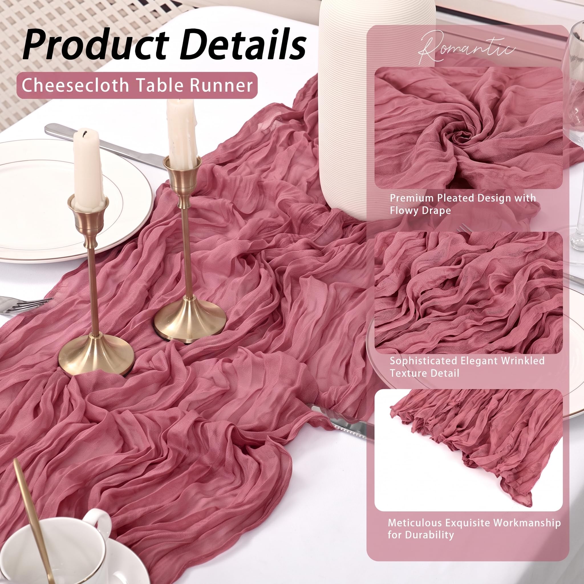 مجموعة من 10 مفارش طاولة من ال - مراجعة Christmas Table Runner وسعره
