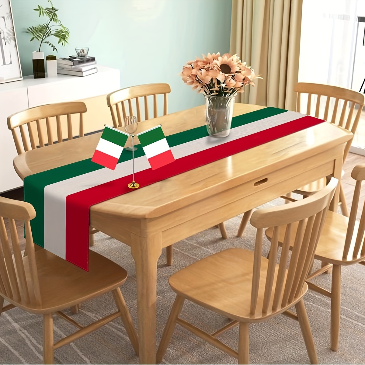 1 قطعة الفاخرة الإيطالية مستوح - مراجعة Christmas Table Runner وسعره