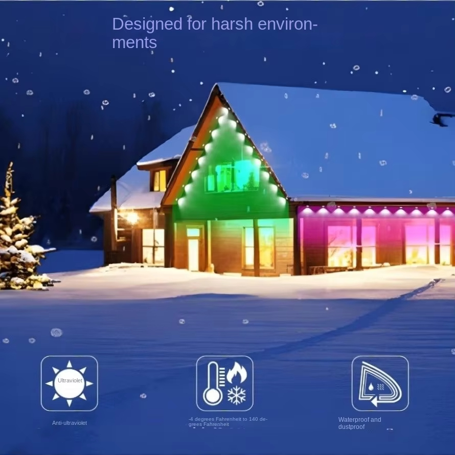 أضواء LED معلقة للكريسماس، إضا - مراجعة Christmas Lights Outdoor وسعره