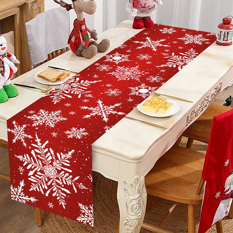 عيد ميلاد سعيد الجدول عداء عيد - مراجعة Christmas Table Runner وسعره