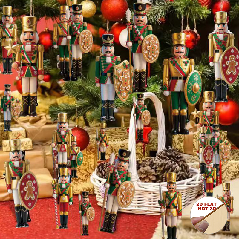 زينة عيد الميلاد الخشبية المسط - مراجعة Nutcracker Figurine وسعره