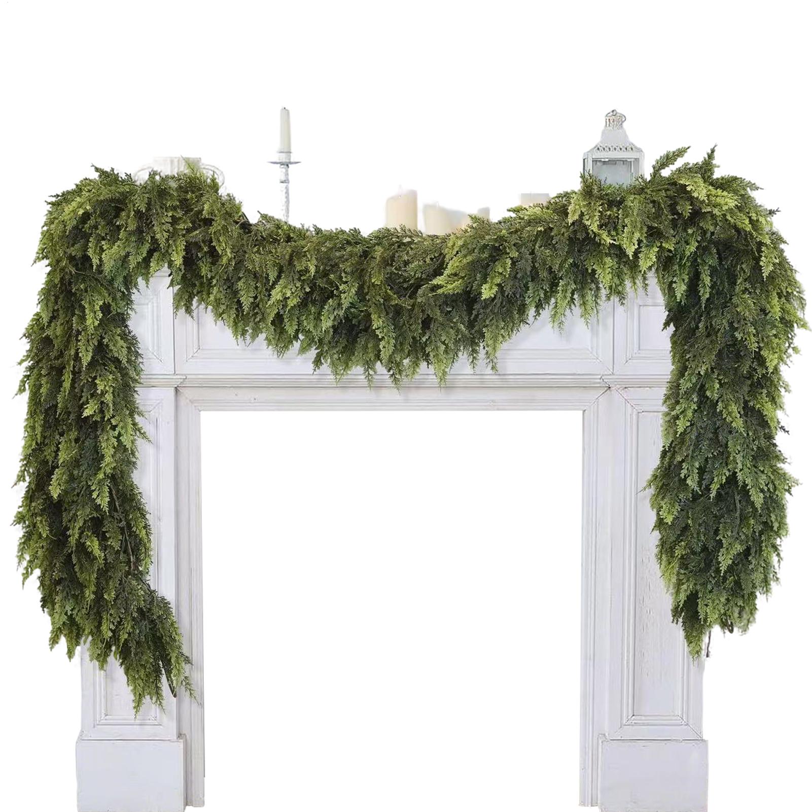 أكاليل عيد الميلاد الاصطناعية  - مراجعة Christmas Wreath Fake وسعره