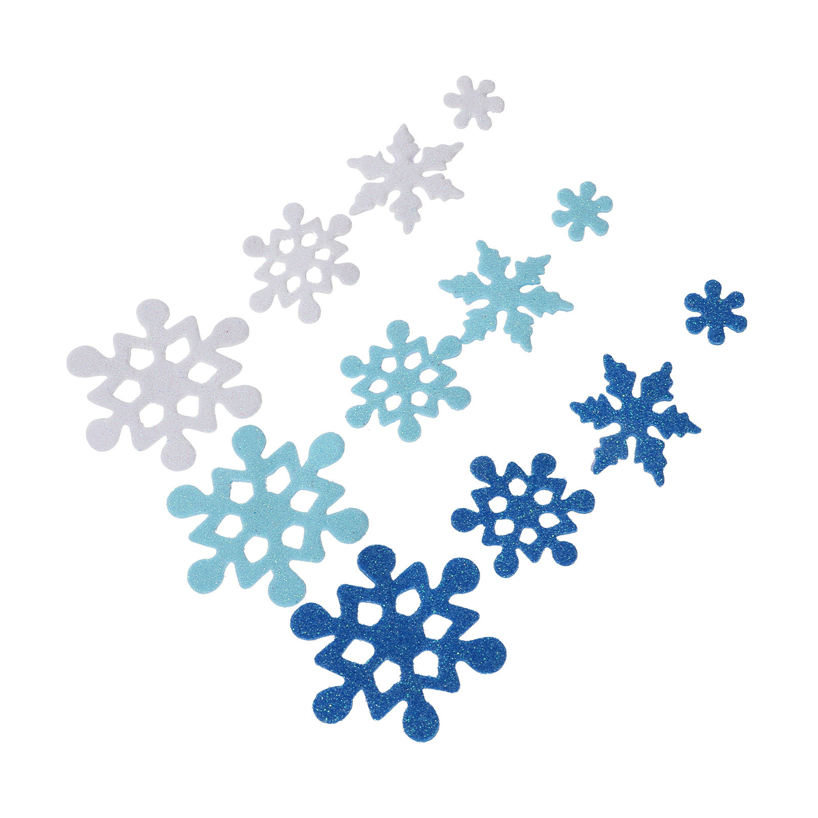 ملصقات رغوية على شكل رقاقات ال - مراجعة Snowflake Window Decal وسعره