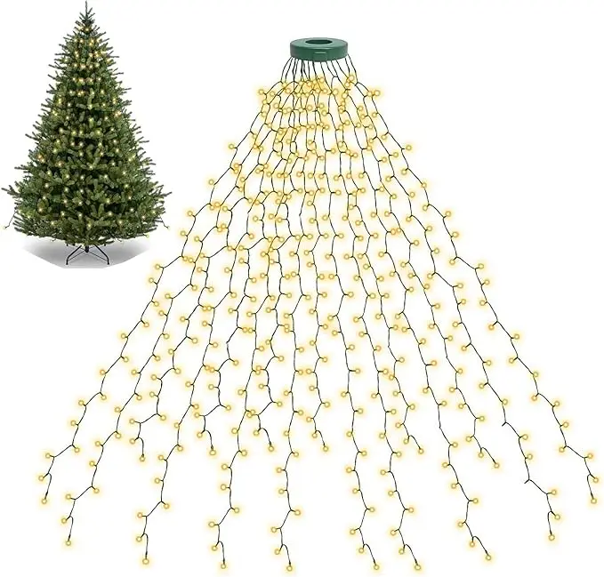 Led أضواء شجرة عيد الميلاد الس - مراجعة Led Fairy String Lights وسعره