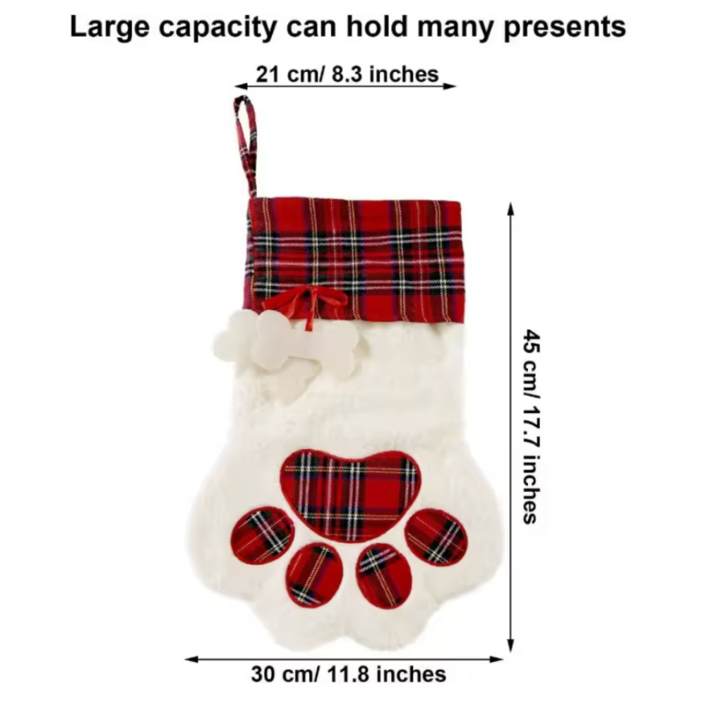 عيد الميلاد الجوارب السنة الجد - مراجعة Christmas Stocking Hanging وسعره