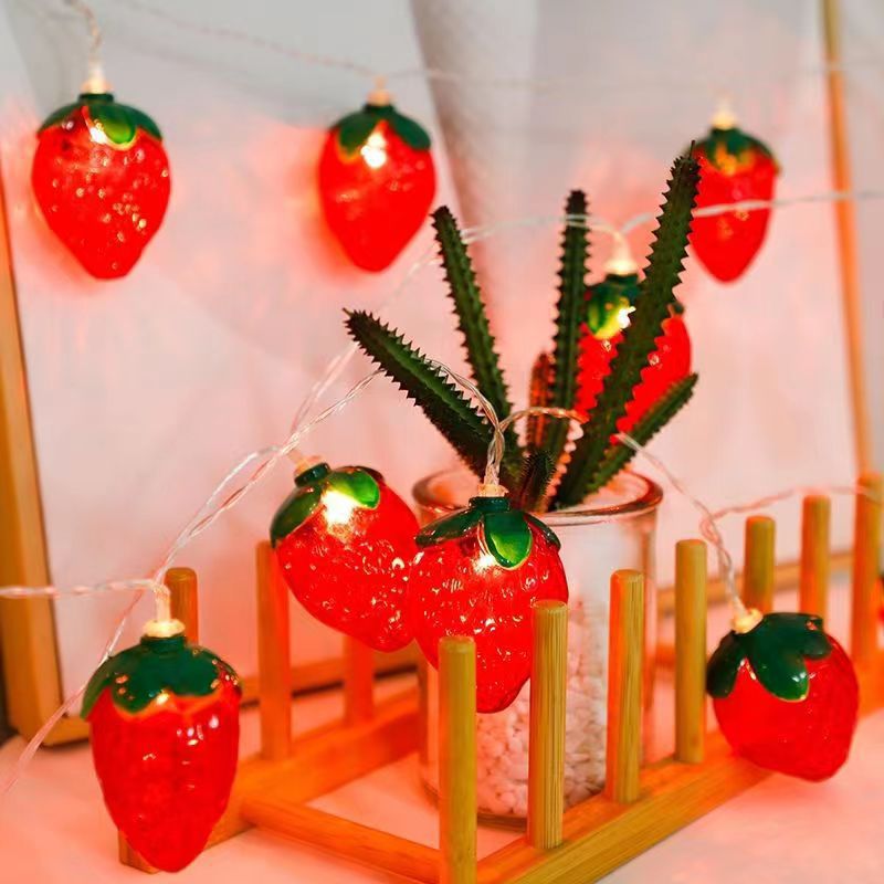 6.5FT 10 المصابيح الفراولة سلس - مراجعة Led Fairy String Lights وسعره