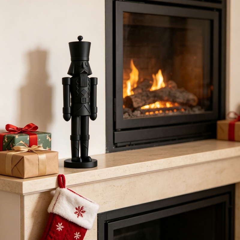 تمثال جندي كسارة البندق الأسود - مراجعة Nutcracker Figurine وسعره