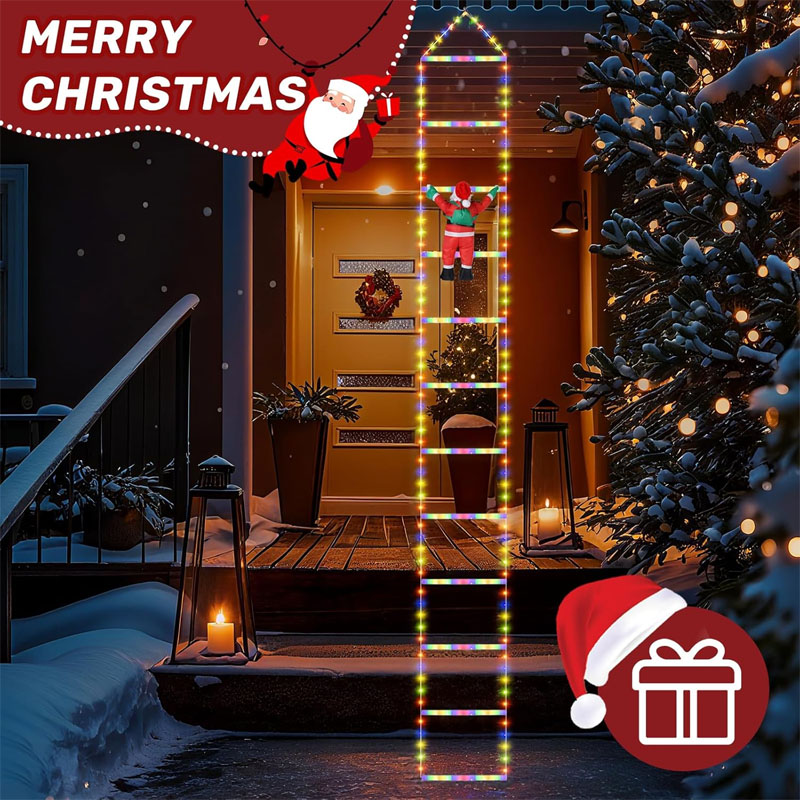 أضواء عيد الميلاد LED، سلسلة إ - مراجعة Christmas Lights Outdoor وسعره