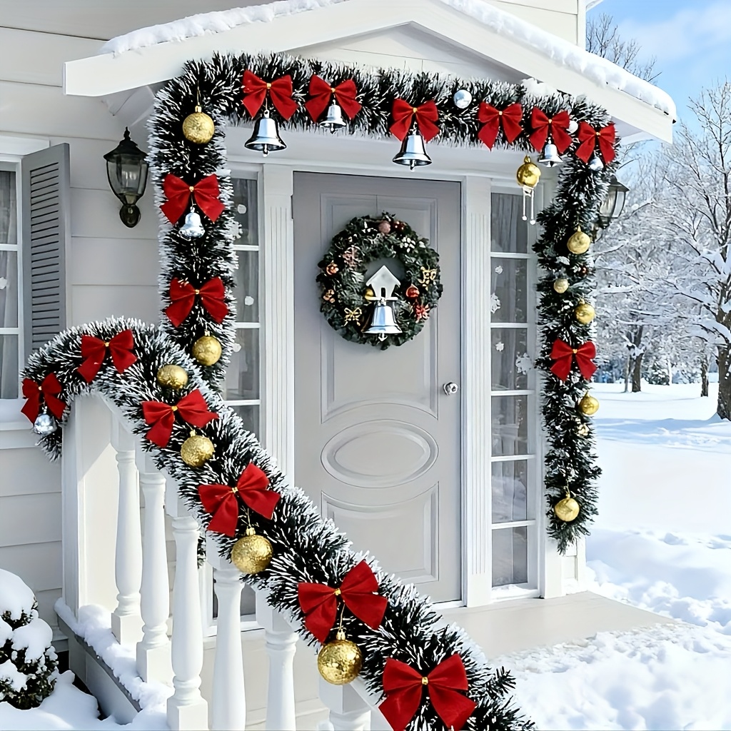 الاصطناعي عيد الميلاد جارلاند  - مراجعة Christmas Wreath Fake وسعره