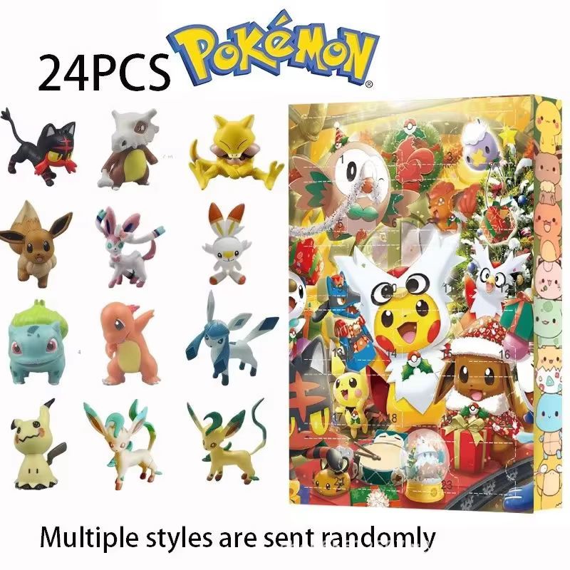 البوكيمون 24 يوما عيد الميلاد  - مراجعة Advent Calendar Gift وسعره