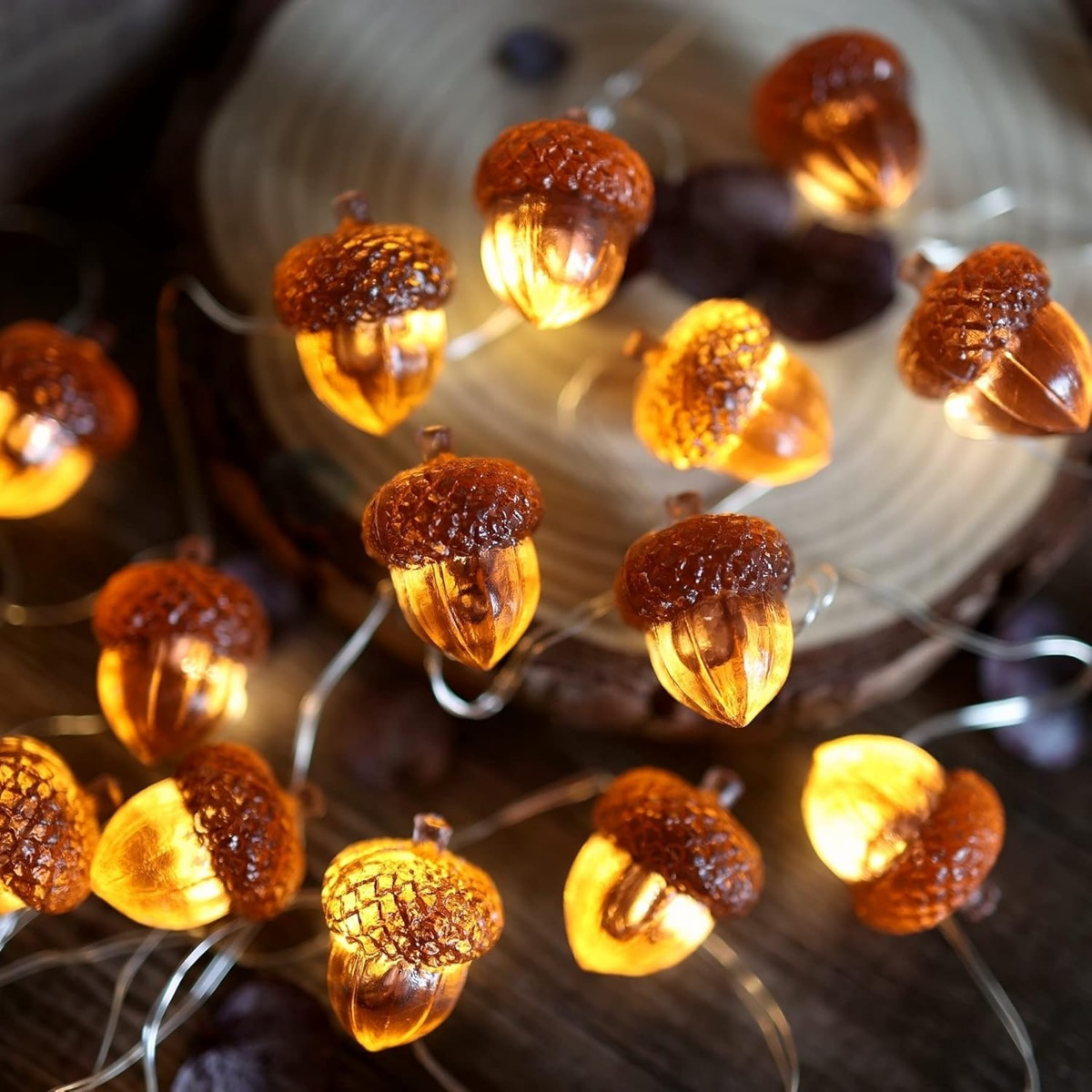 30 المصابيح سلسلة أضواء الجوزة - مراجعة Led Fairy String Lights وسعره