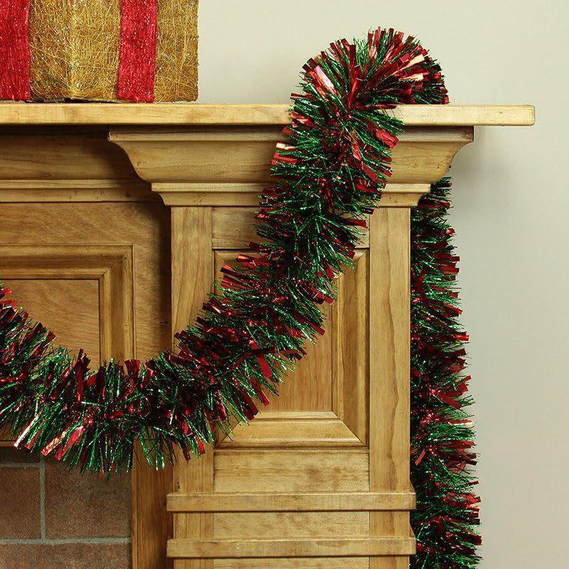 2/10 متر عيد الميلاد بهرج أكال - مراجعة Tinsel Garland Decoration وسعره