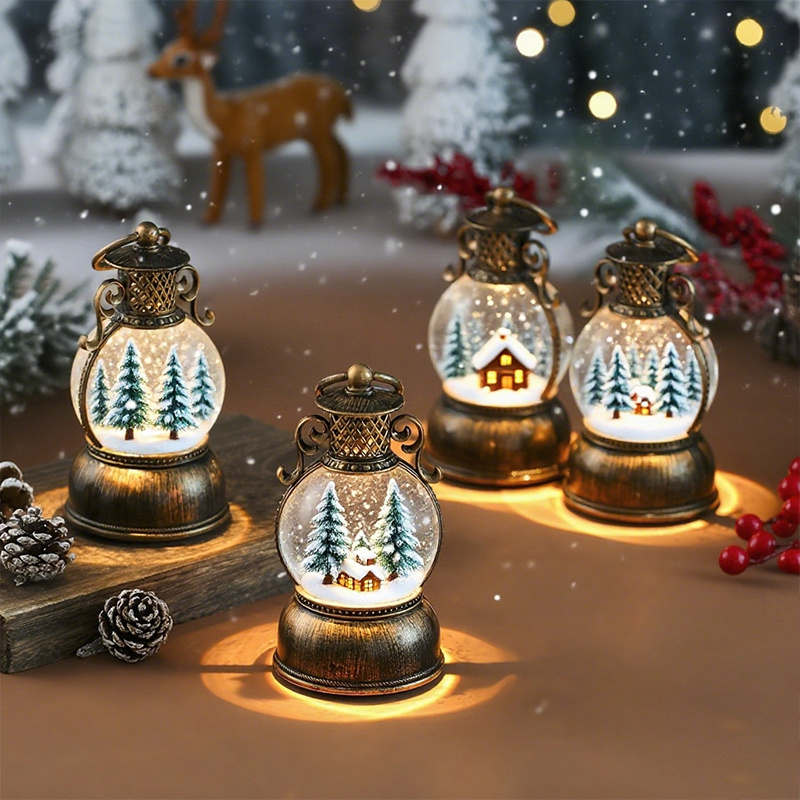 صندوق موسيقى على شكل كرة ثلجية - مراجعة Snow Globe Musical وسعره