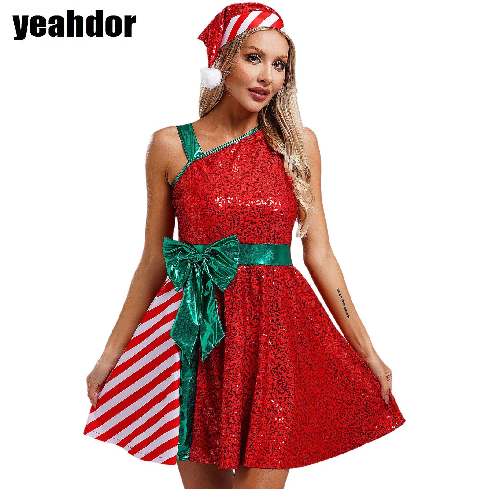 عيد الميلاد سانتا كلوز فستان ق - مراجعة Elf Costume Christmas وسعره