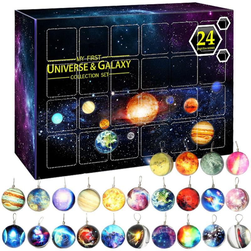 مجرة مجيء التقويم مع الخرز الز - مراجعة Advent Calendar Gift وسعره