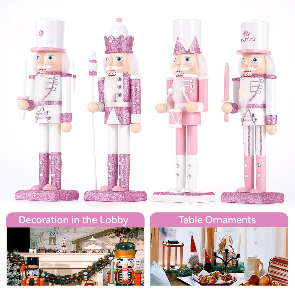 30 سنتيمتر كسارة البندق الخشبي - مراجعة Nutcracker Figurine وسعره
