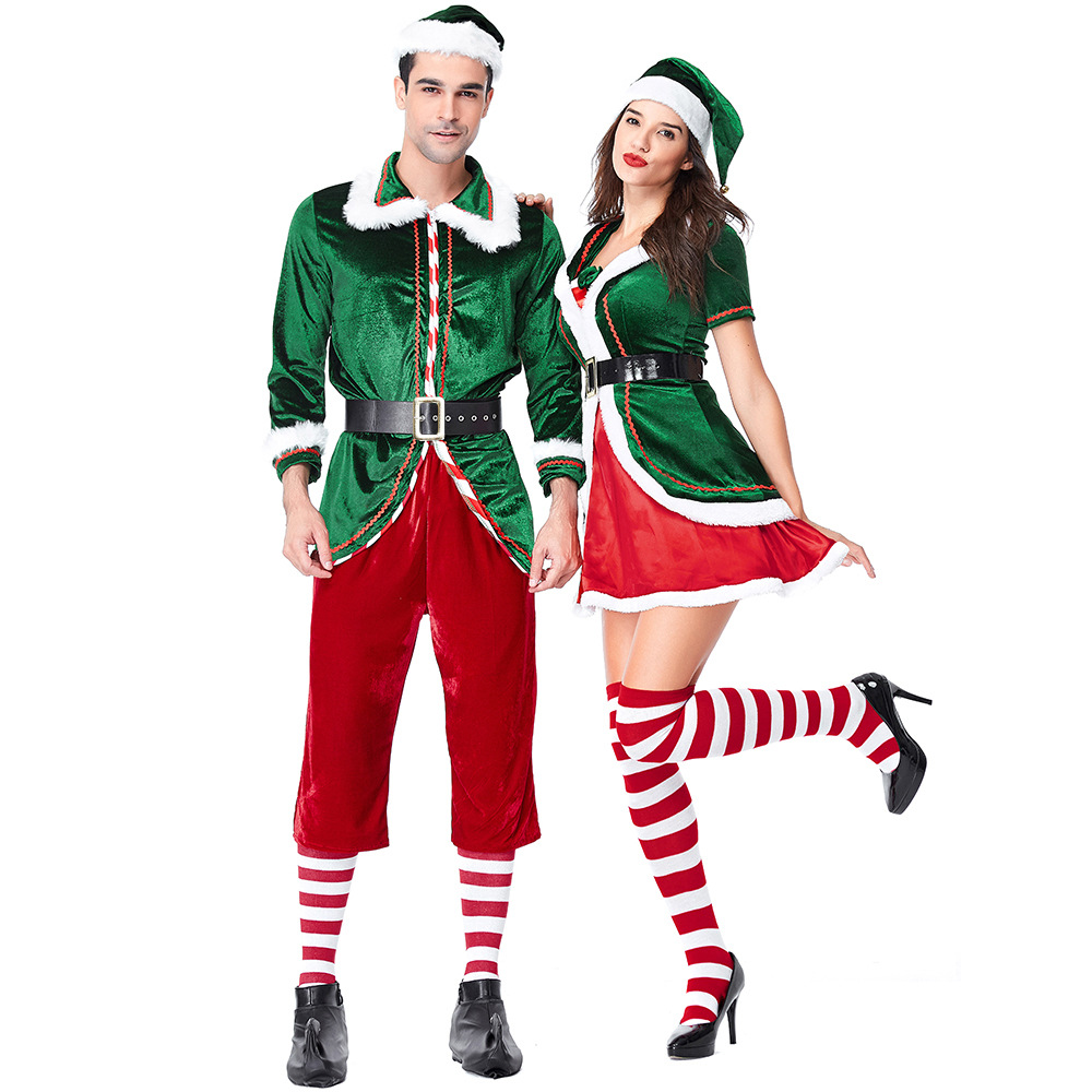 زي بابا نويل للنساء والرجال، ف - مراجعة Elf Costume Christmas وسعره