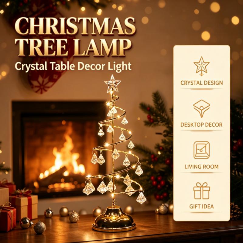 مصباح طاولة على شكل شجرة عيد ا - مراجعة Star Tree Topper وسعره