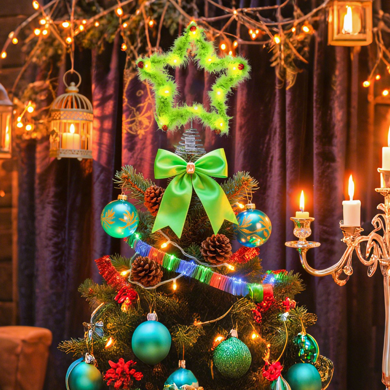 عيد الميلاد غامض غرينش ستار شج - مراجعة Star Tree Topper وسعره