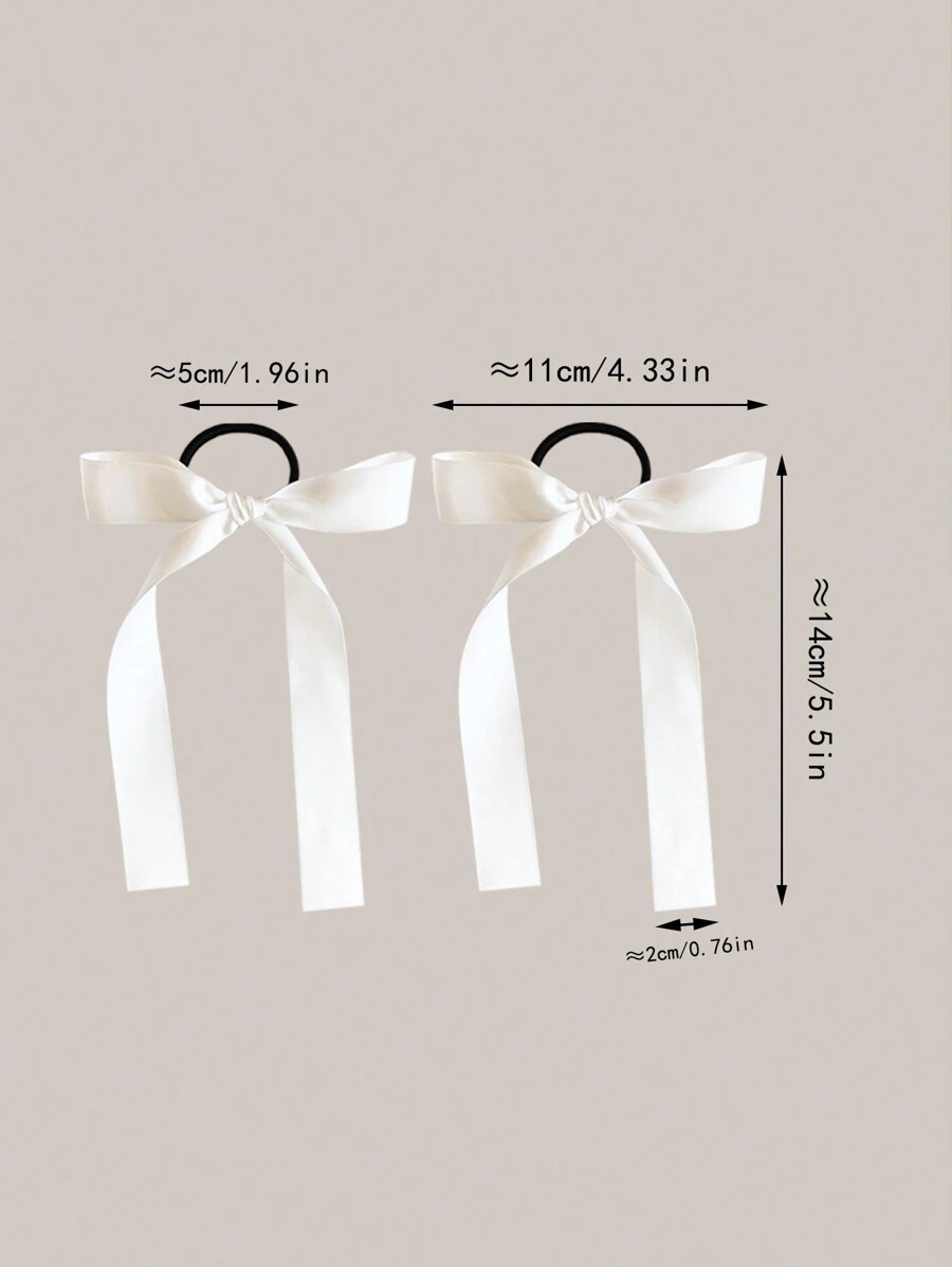 قطعتان/مجموعة من إكسسوارات الش - مراجعة Ribbon Bow Gift وسعره
