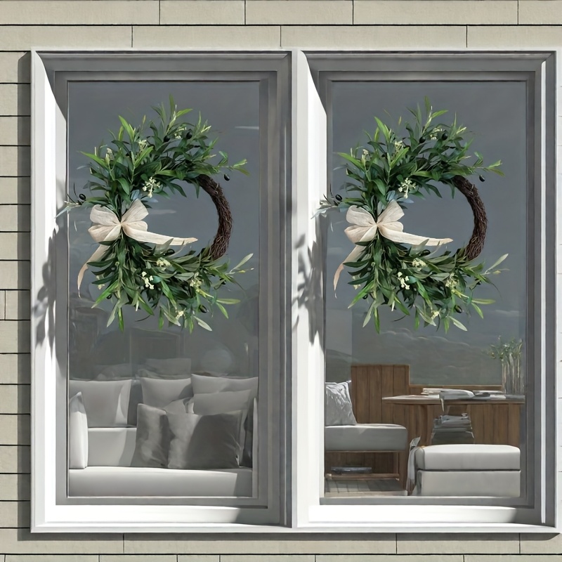 2025 إكليل الزيتون الاصطناعي ل - مراجعة Christmas Wreath Fake وسعره